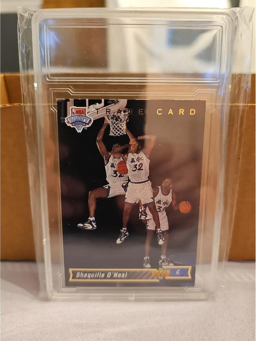 Shaquille O'Neal 92-93 Upper Deck RC 1b Orlando Magic